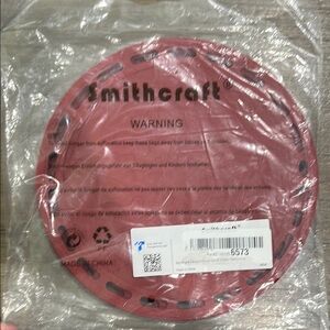 Smithcraft Red Silicone Trivet - Merlot color set of 3